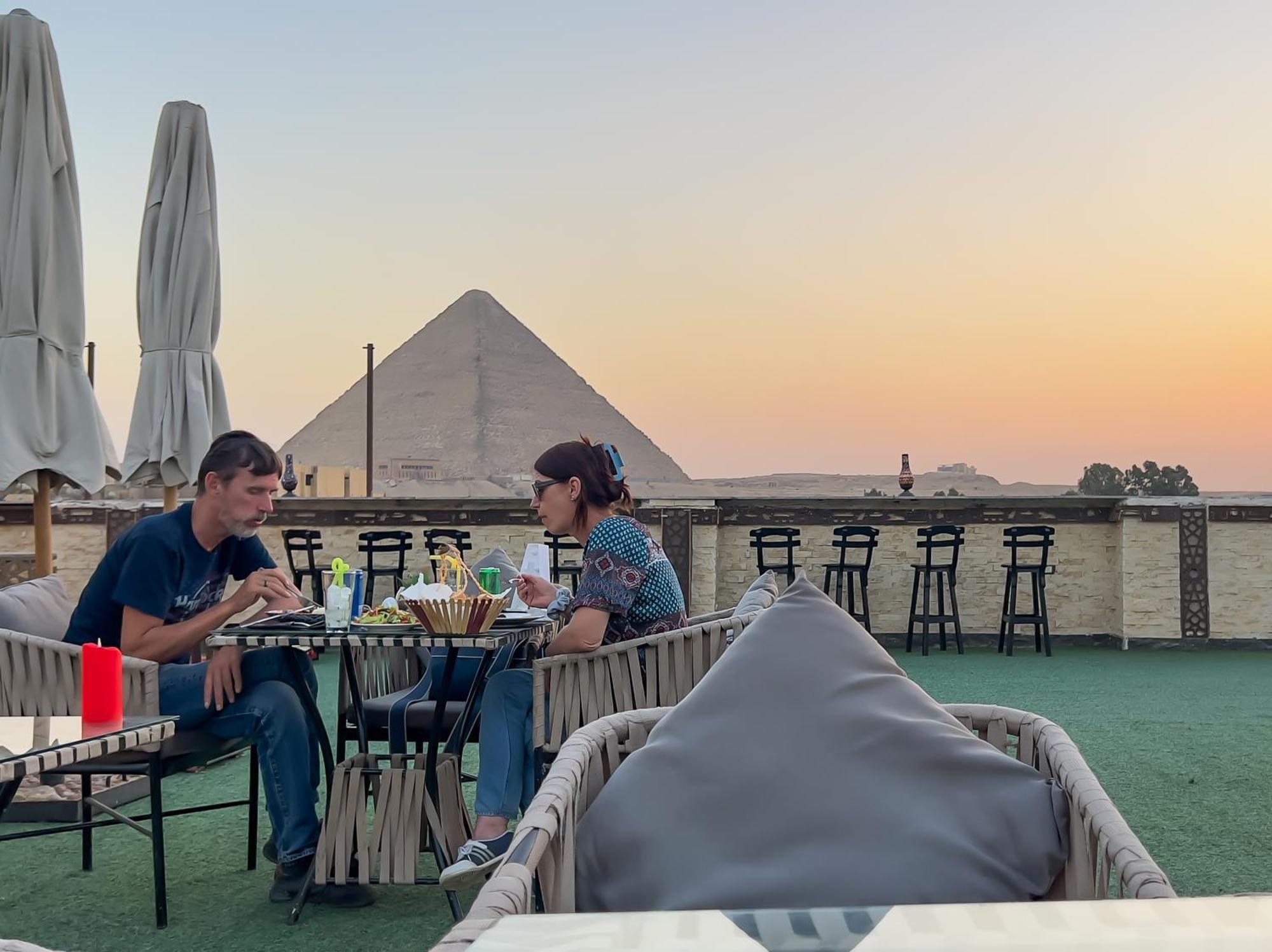 Master Pyramids Hotel Al Kawm al Akhdar Экстерьер фото